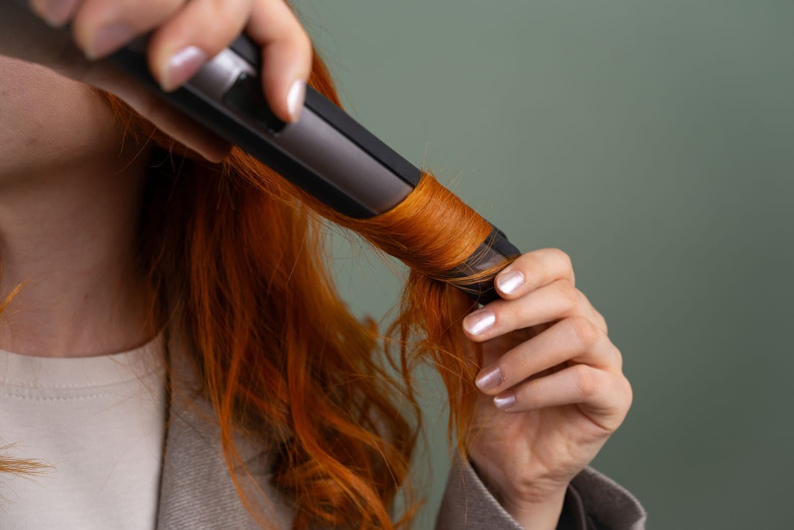 Curling iron barrels of different sizes