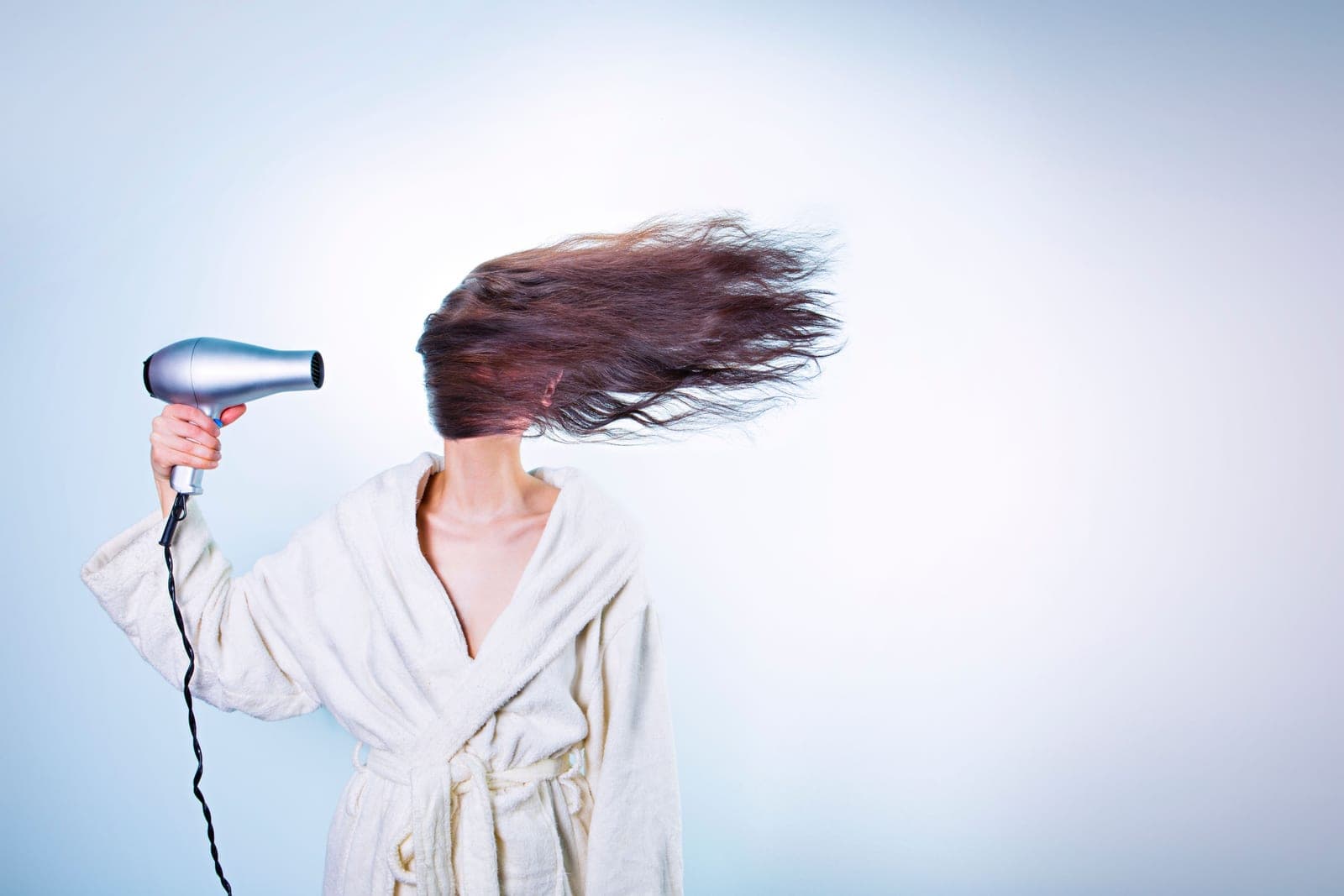 Hair dryer nozzle and diffuser attachments