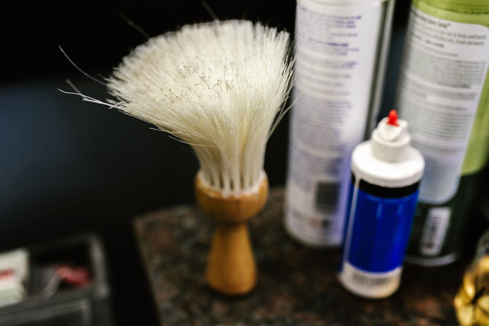 A close up of a hair styling tool