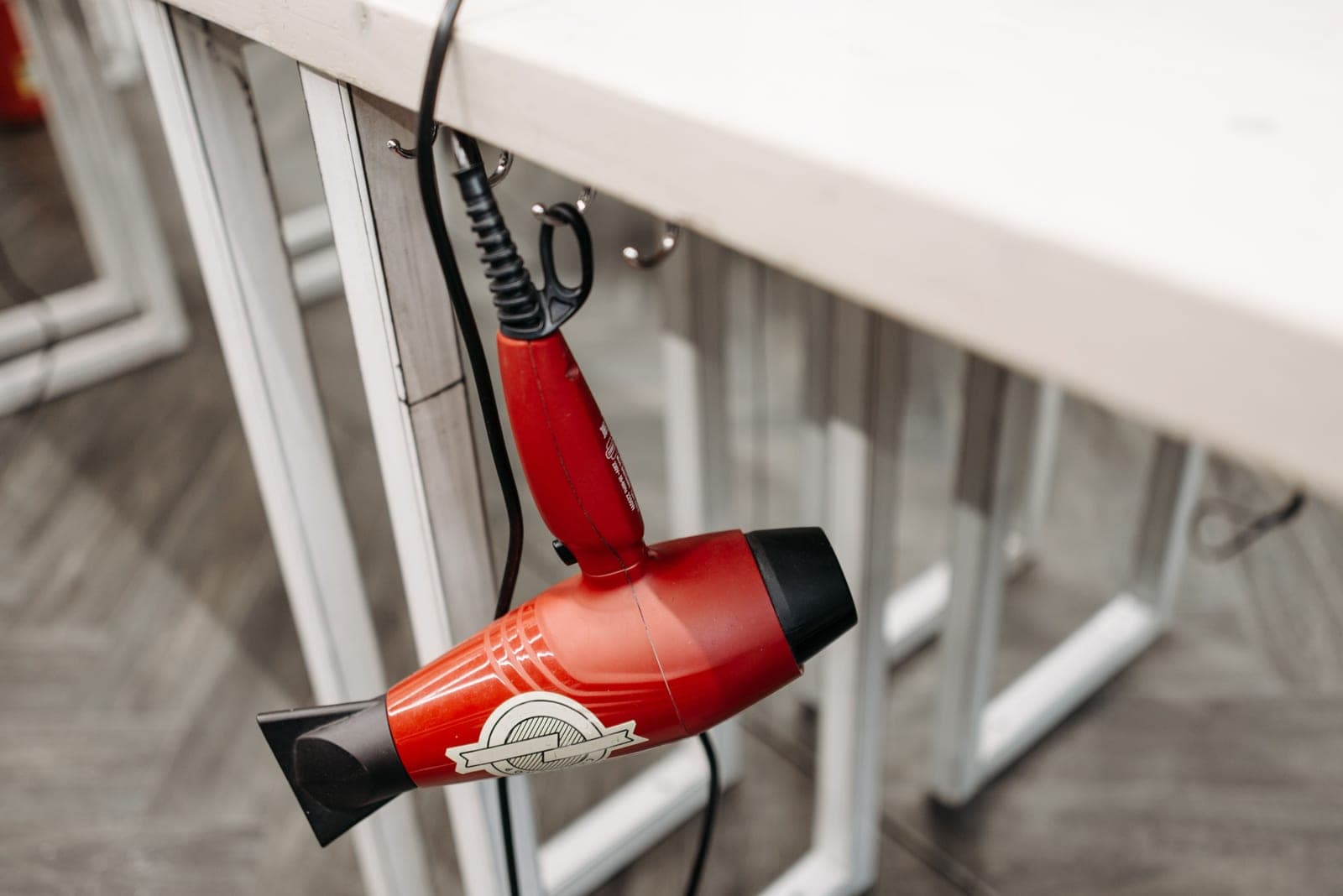 A premium hair dryer photographed in studio